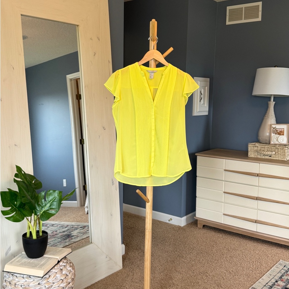 H&M Bright Yellow Women's Blouse